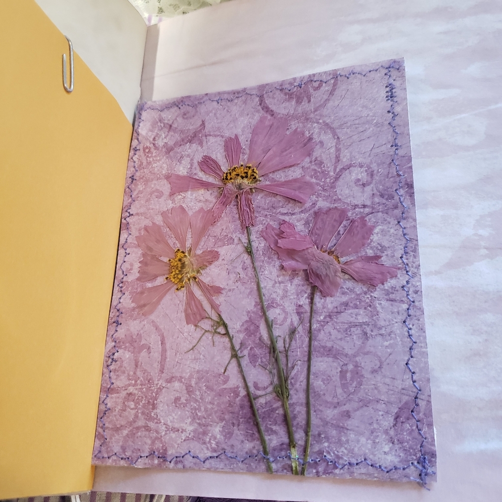 Junk journal. purple theme - Picture 9 of 12